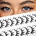 Tokyo Doll: 10 Pairs Spiky Manga Anime False Lashes